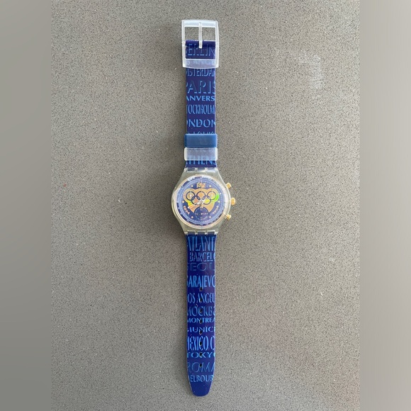 Swatch Chronograph watch - 100 Years of Olympic - Picture 1 of 7